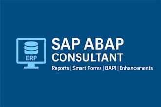 develop custom reports and fix issues in sap abap