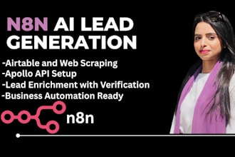 build workflow automations of n8n lead generation