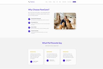design a modern, responsive, and professional website for your business