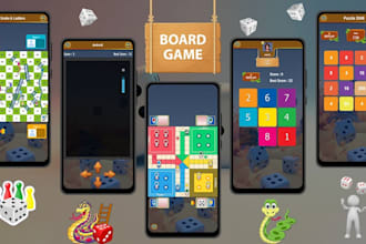 create a board game, chess game, ludo game, tabletop game