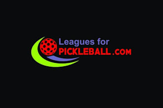 design best quality leagues logo for pickleball club