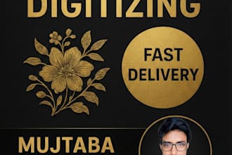 do professional wilcom embroidery with fast delivery