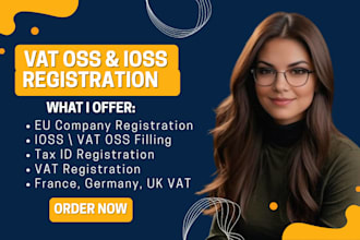 do company registration in eu estonia germany italy france and UK, vat oss ioss