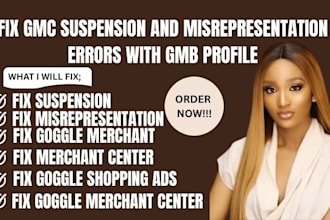 fix gmc suspension and misrepresentation errors with gmb profile