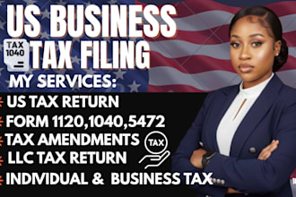 us tax returns, us tax filing, dissolve llc tax, business tax 1120 1040 5472 cpa
