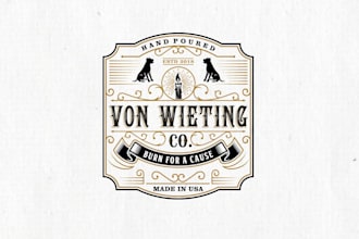design a retro vintage classic premium logo for your home furnishing brand
