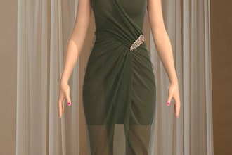 develop clo 3d dress