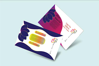 create luxury minimalist business card design with 4 concept