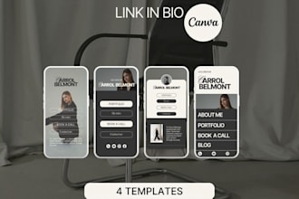 set up a professional linktree bio link landing page for instagram fast in 1 hr