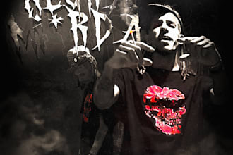 design a fully customized coverart for your song