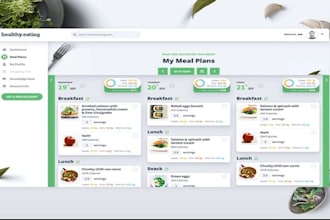 build an ai meal planning, calorie ai restaurant delivery app, fitness nutrition