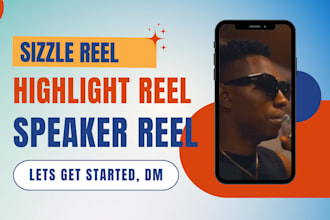 edit your public speaking sizzle reel and highlight reel