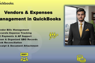 manage your business expenses and vendor accounts professionally