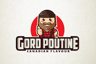 design a mascot premium japan food or restaurant logo