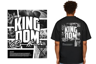 design tshirt and merch graphic design for your print on demand store