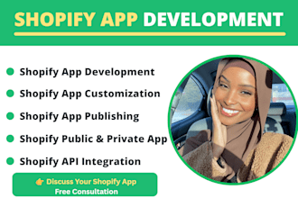 be your shopify app developer, shopify public app expert, shopify custom app
