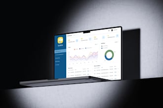 do saas, CRM, dashboard admin panel UI UX design in figma
