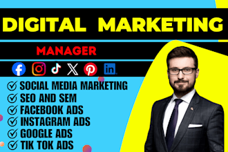 do complete digital marketing, google ads, instagram ads social media management