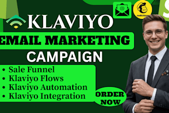 setup ecommerce email marketing campaign flows in klaviyo