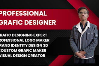 create proffesional grafic designer with amazing ideas