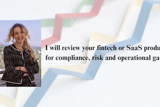 review your fintech or saas product for compliance