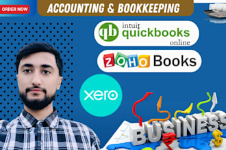 do bookkeeping and accounting in xero quickbooks and zoho