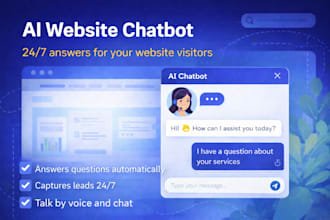 interactive ai voice chatbot for your website