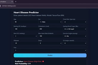 build a custom machine learning model and deploy it as a rest API
