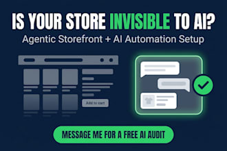 set up shopify agentic storefront and ai automation for your store