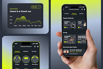 do ai health app fitness and wellness app design