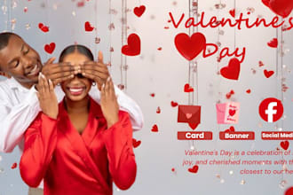 design eye catching valentines day flyers cards banners poster easter flyer card