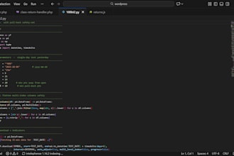 build a custom python script or automation