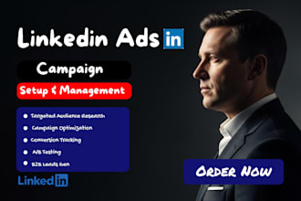 setup linkedin ads campaign advertising video ads for b2b leads generation