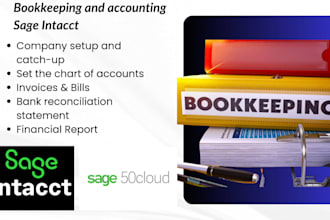 do accounting and bookkeeping in sage intacct and sage 50