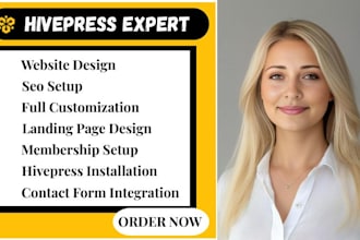 create hivepress website, directory website