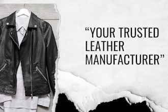 be your trusted leather products manufacturer and supplier