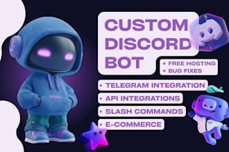 make fast and scalable discord bots with free hosting