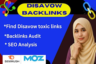 do a complete backlink audit and identify harmful links