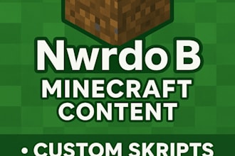 create customized minecraft content