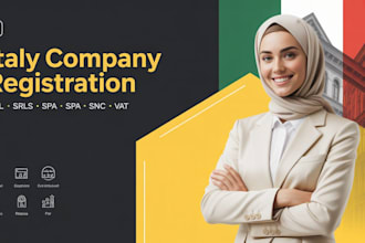 setup italy company registration,srl, srls, spa, snc setup, vat and tax filling