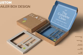 do custom packaging and label design for products