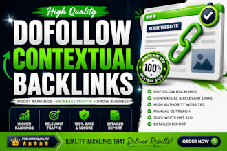 create dofollow contextual backlinks
