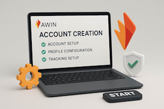 create and set up your awin affiliate account