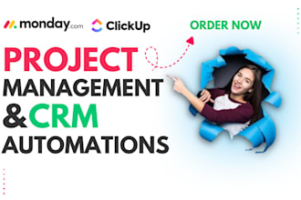 do monday crm board workflows make com automation monday dashboard clickup