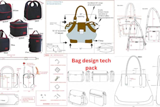 design bag tech pack, luggage bag ,duffel bag  handbag ,tote bag,backpack
