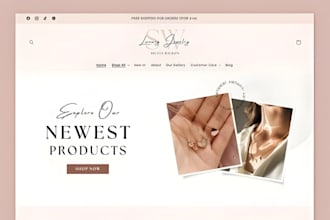 do wix jewelry website, wix jewelry logo, wix jewelry store, wix website banner