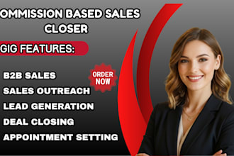 be commission based sales closer sales rep sdr salesperson high ticket closer