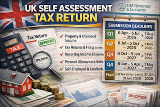 do UK self assessment tax return sa100 preparation and filing to hmrc