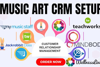 setup music art crm mymusicstaff teachworks jackrabbit wellnessliving mindbody
