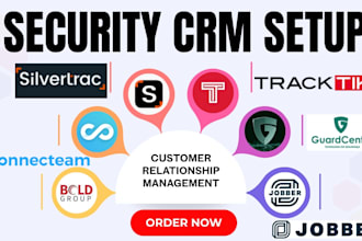 setup security crm silvertrac tracktik connecteam guard center jobber bold group